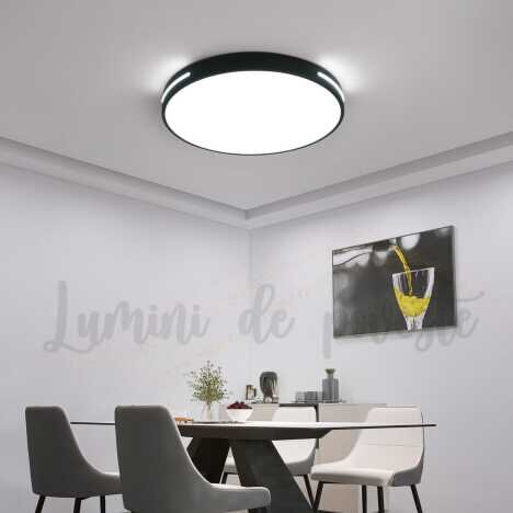 Lustra LED Baie 120W Universee Inspiration Black  XL, LED inclus, 1 surse de iluminare, Lumina: Cald